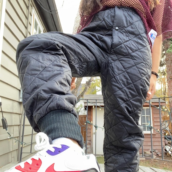 Vintage Quilted Joggers - Picture 2 of 5
